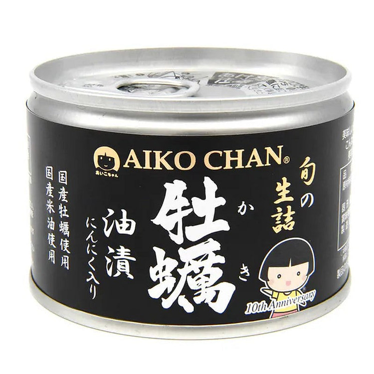 Ito Foods Aiko-chan Garlic Oysters in Oil 160g