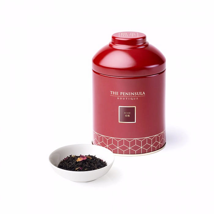The Peninsula Boutique Rose Black Tea – Loose Tea Leaves 100 g