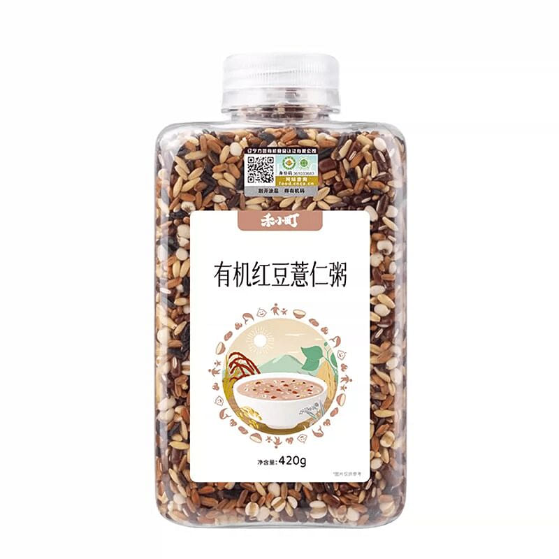 Organic red bean and coix rice porridge 420g 420 g