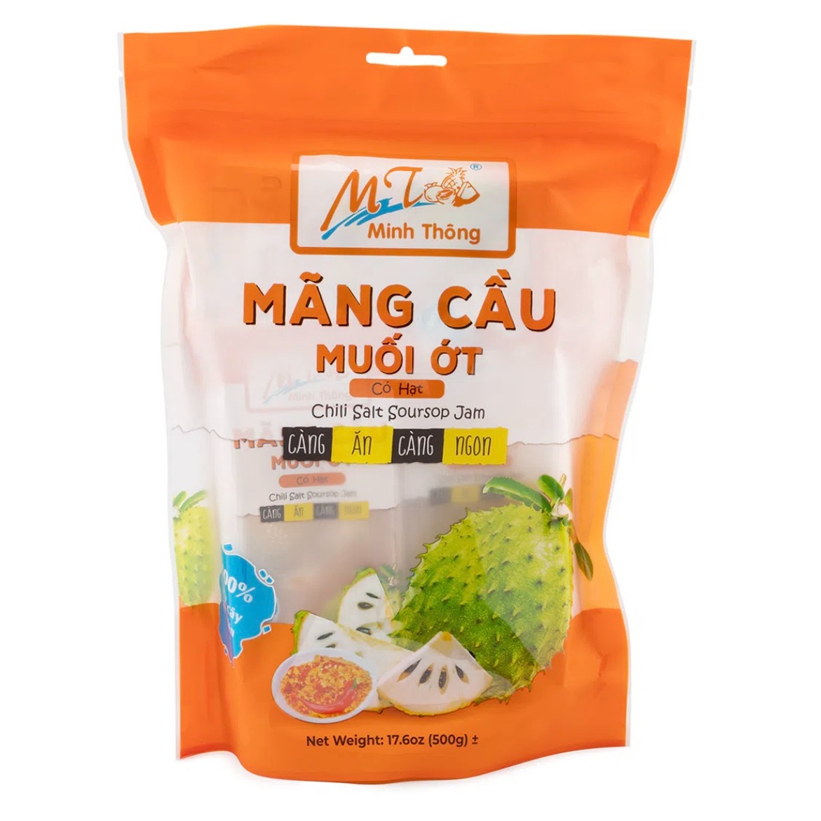 Chili Salt Soursop Jam - large bag 500 g