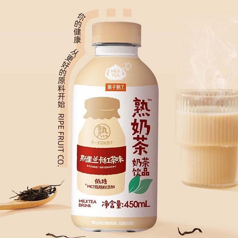 GZSL Sri Lanka Black Milk Tea, Low Sugar 450 밀리리터