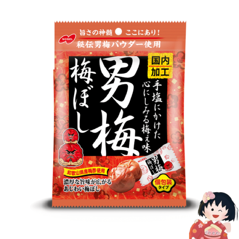Nobel male plum with core dried plums 52gI 1 phần