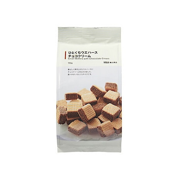 无印良品 巧克力 威化 饼干 110g