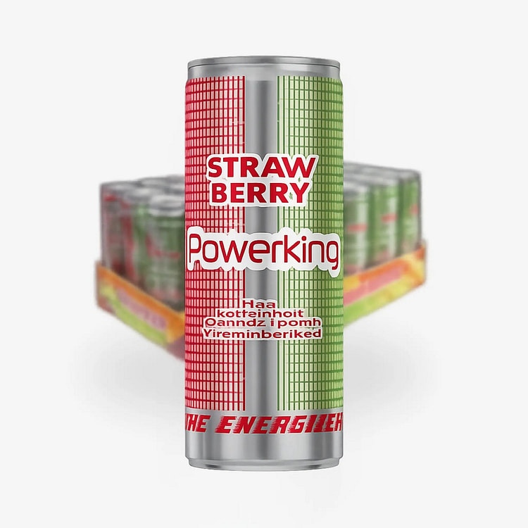 Powerking Strawberry (Sweden) 1 each