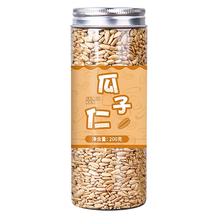 兔酱冰粉炒酸奶专用瓜子仁熟原味葵花籽仁炒熟瓜子仁烘焙200g*1瓶