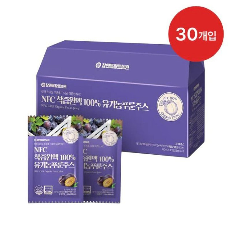 Cham & Deul NFC Organic Prune Juice 80 ml