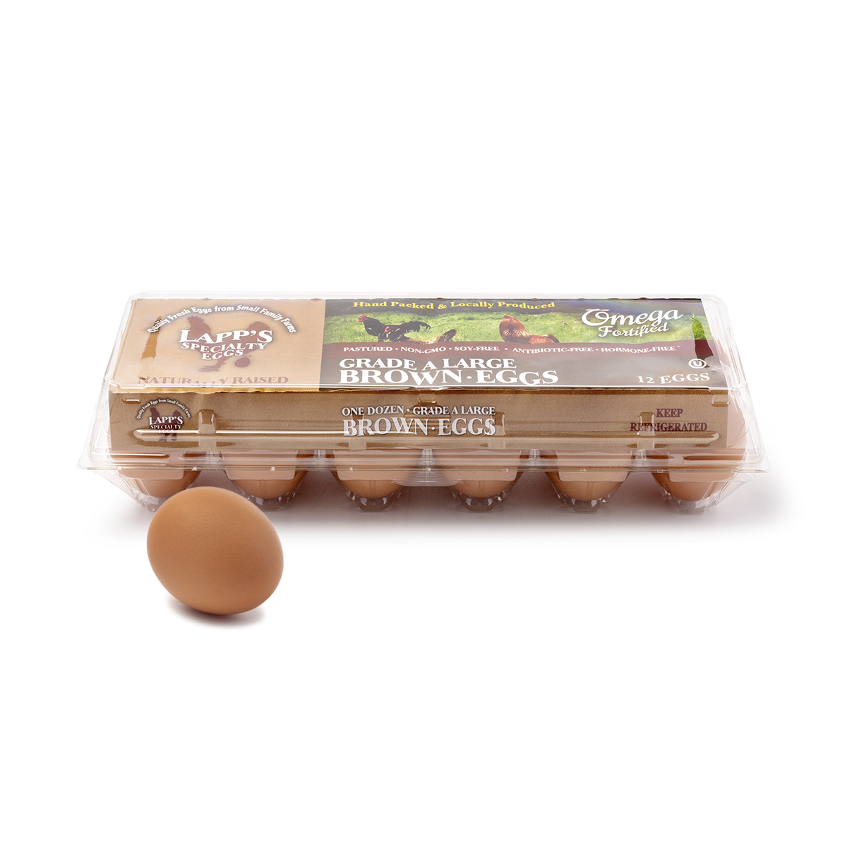 Amish Farm Pastured Brown Eggs Weee!