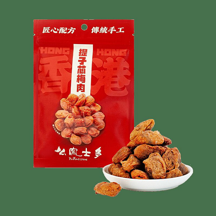 么凤士多 提子芯梅肉 无核果干话梅夹葡萄干 1袋 75 克
