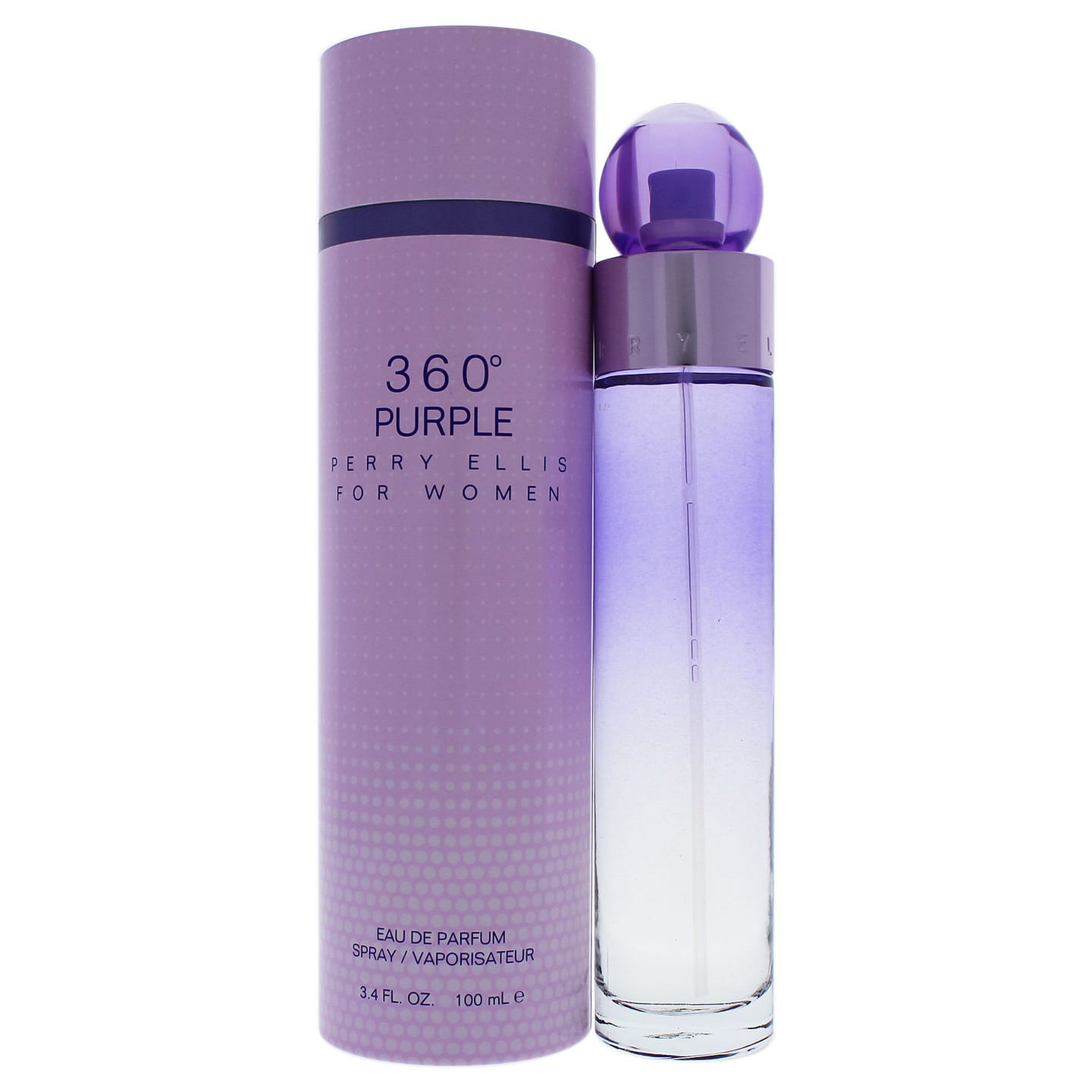 360 Purple by Perry Ellis for Women – 3.4 oz EDP 3.4 oz