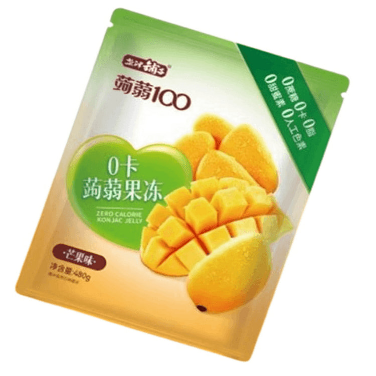 0 Konjac Jelly Hunger Relief Sucking Jelly 0 Candy Jelly Snacks Mango Flavo