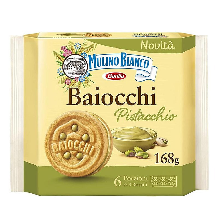 意大利Baiocchi开心果酱夹心饼干168g 168 克