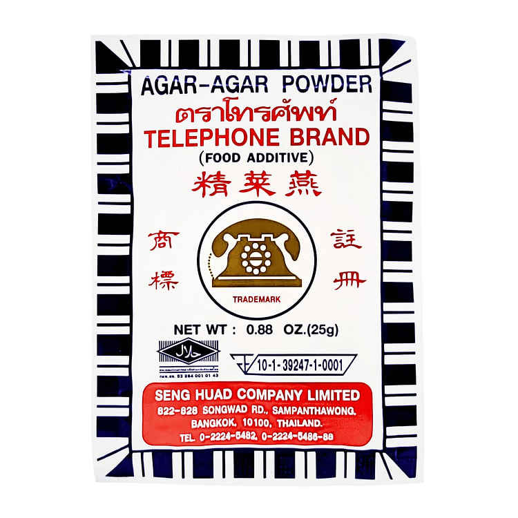 [Telephone] Agar-Agar Powder - 25g 1 each