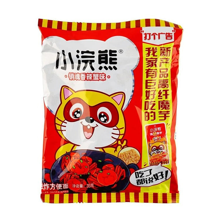 小浣熊 干脆面(销魂香辣蟹味) 35 克