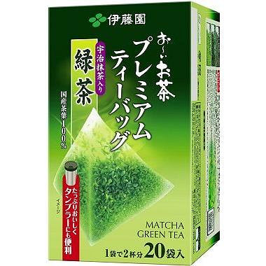 伊藤园 宇治抹茶 绿茶 20包