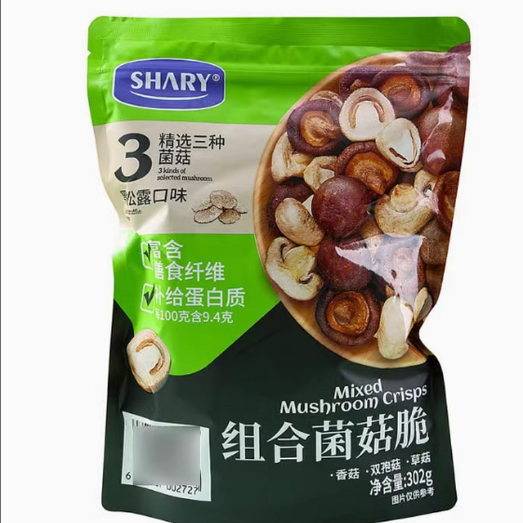 【山姆】组合菌菇脆302g