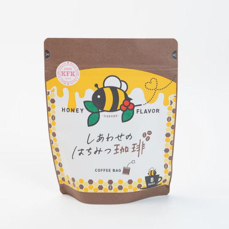 KFK Honey Coffee 8 Bags 1 each
