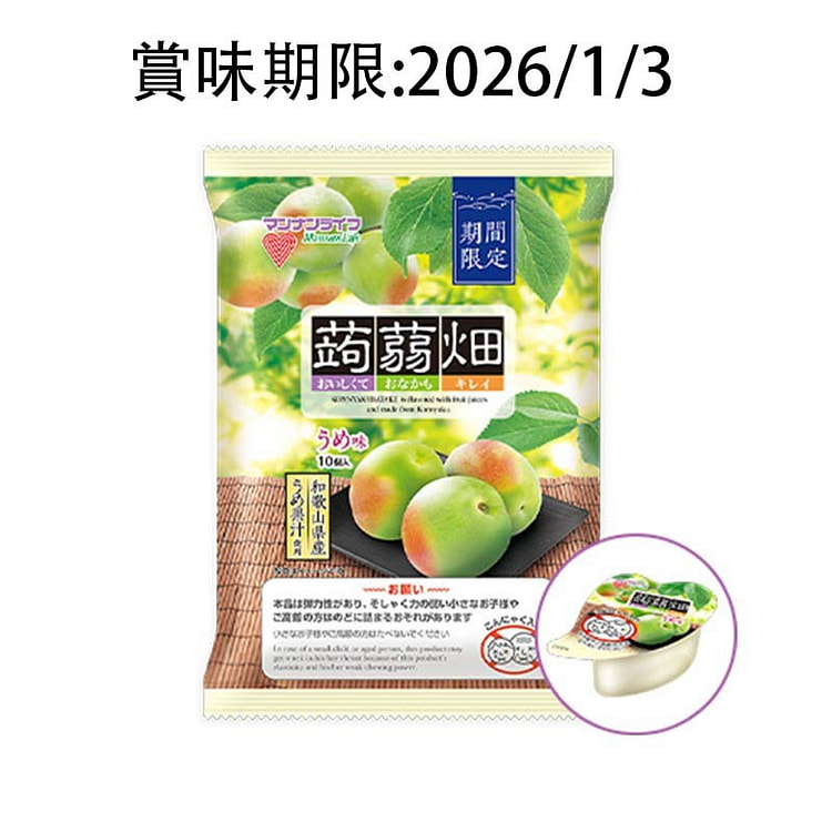 Mannanlife 李子味 蒟蒻 果冻 250g