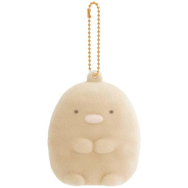 Sumikko Gurashi Tonkatsu Flocked Keychain 1 each