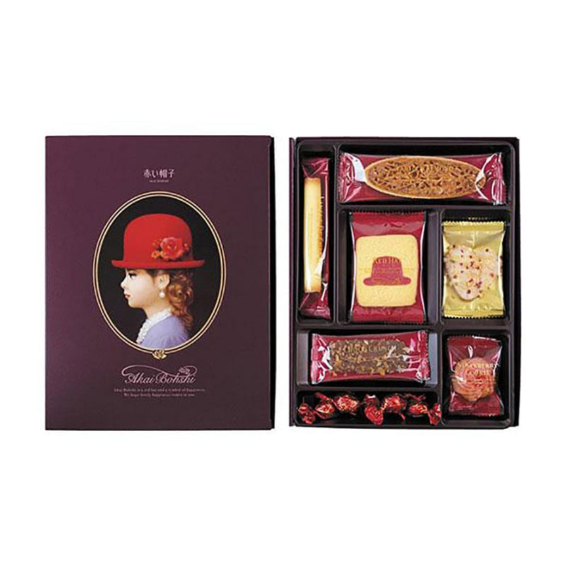 AKAI BOHSHI Assorted Biscuits Gift Box Purple Box 1 each