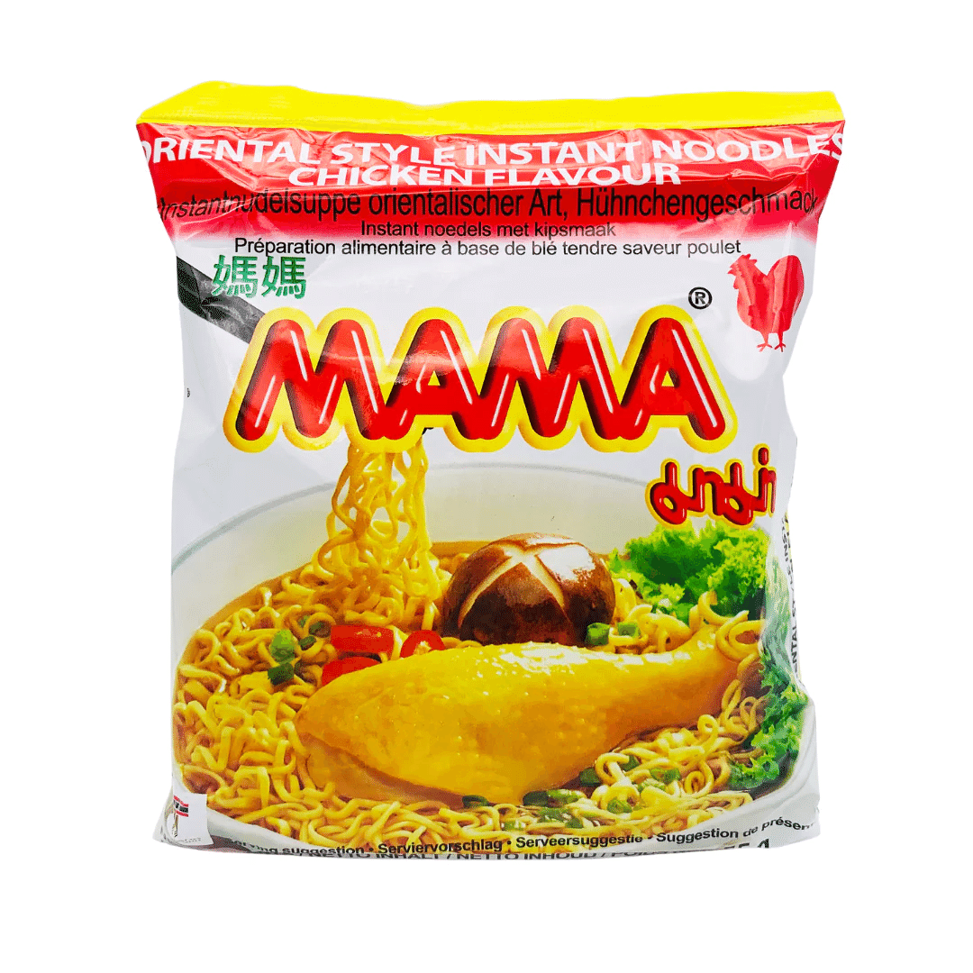 MAMA Noodles CHICKEN Instant Spicy Noodles with Delicious Thai Flavors 1 count 1 개