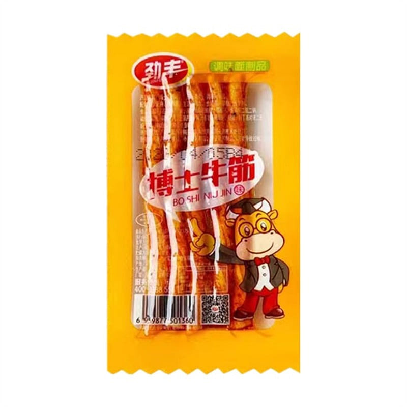 Dr. Jinfeng Vegetarian Beef Tendon Spicy Sticks 20g [Sachet] 20 g