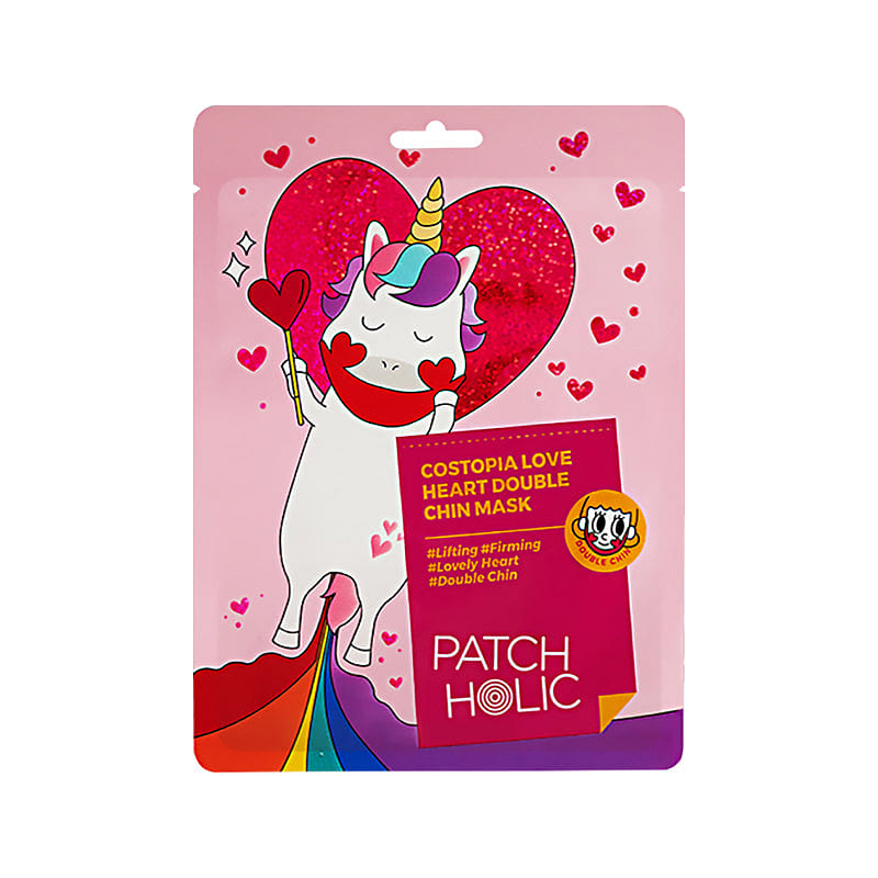 Patch Holic’s Costopia Love Heart Double Chin Mask 5 Pack 1 each