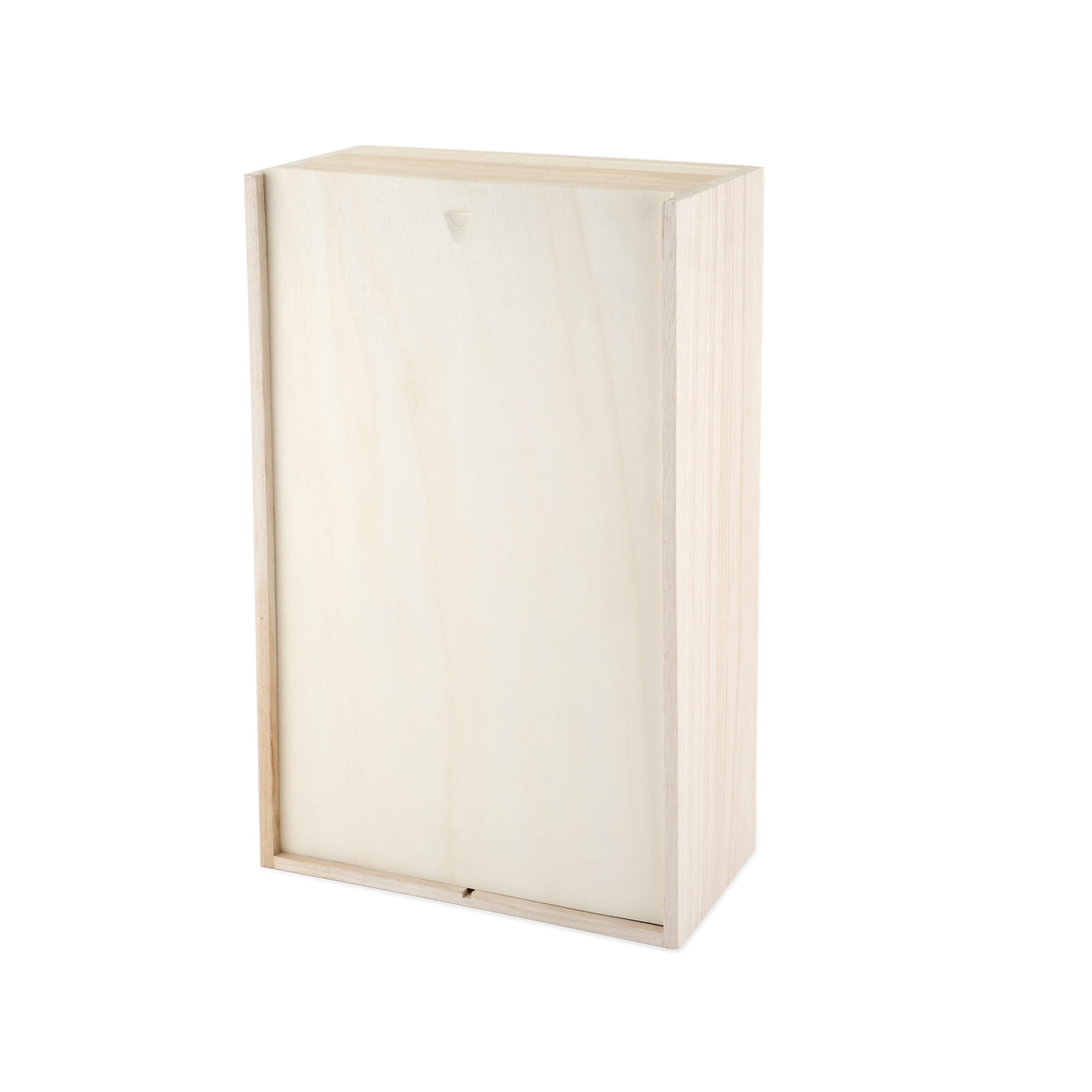 2-Bottle Paulownia Wood Wine Box by Twine® 1 each