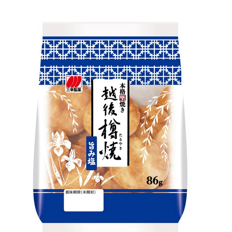 Sanko Seika 越后樽烧鲜味盐 86g