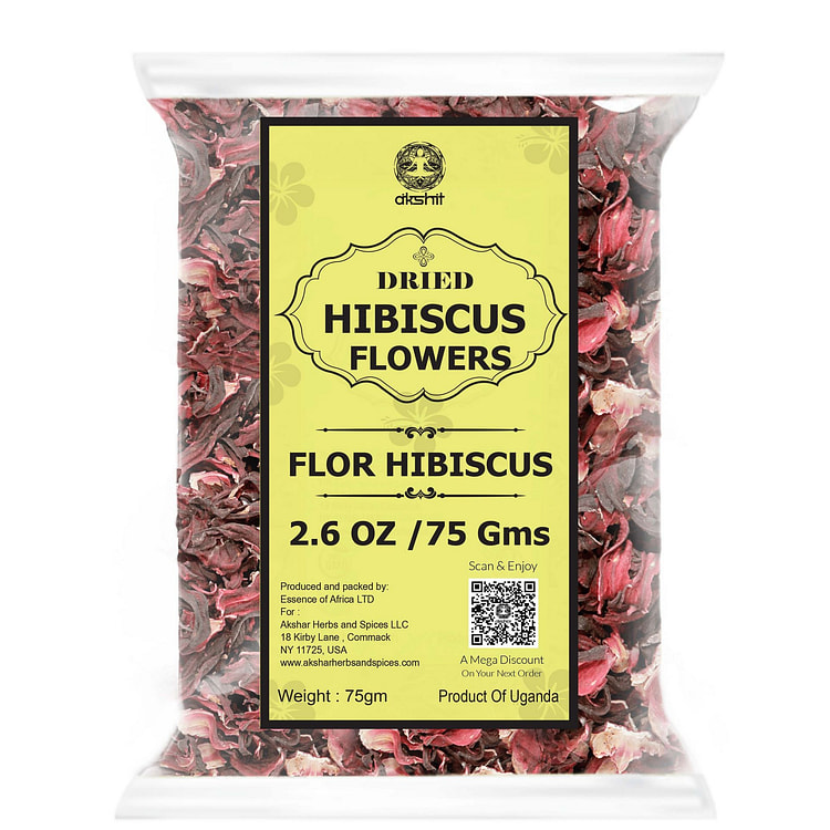 2.6盎司干芙蓉花，干食用花