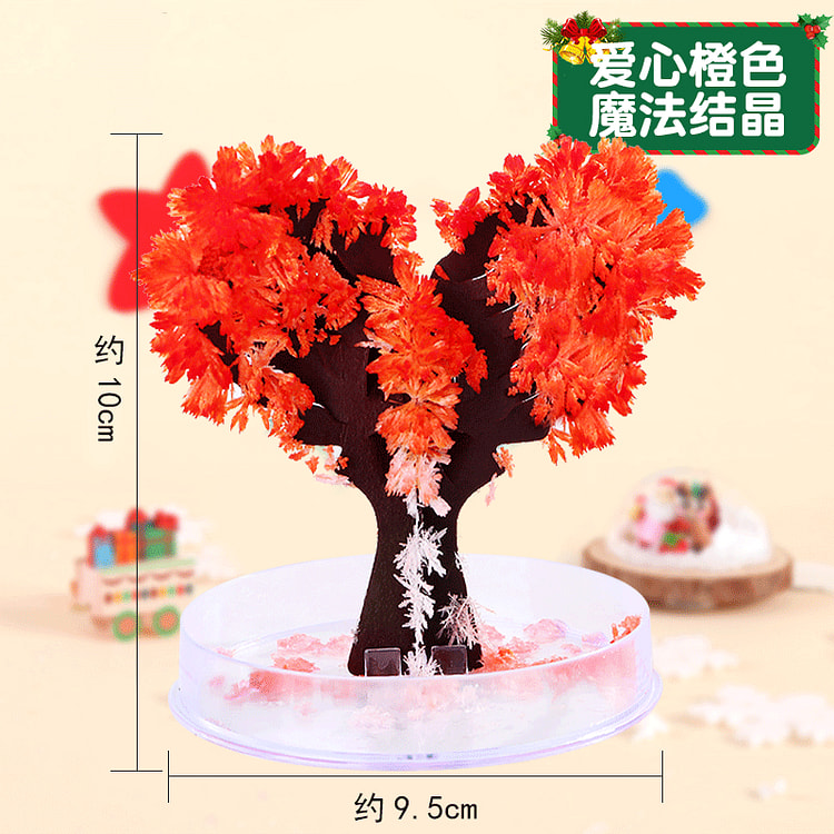 Paper Tree Love Orange Tree Magic Christmas Tree blossom diy Magic watering