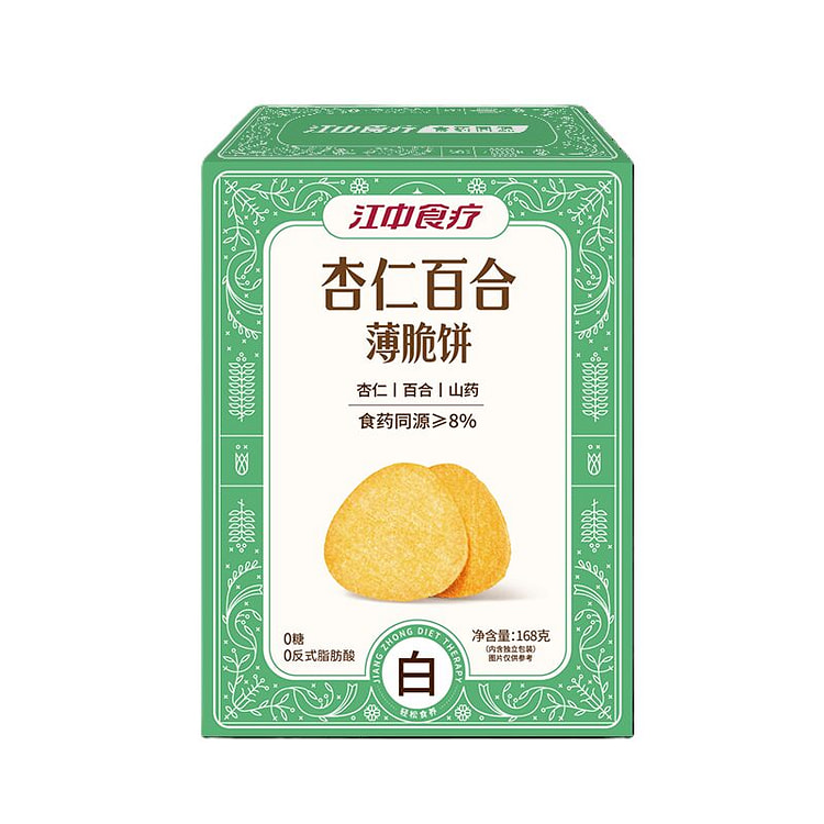 江中 杏仁百合薄脆饼 168 克