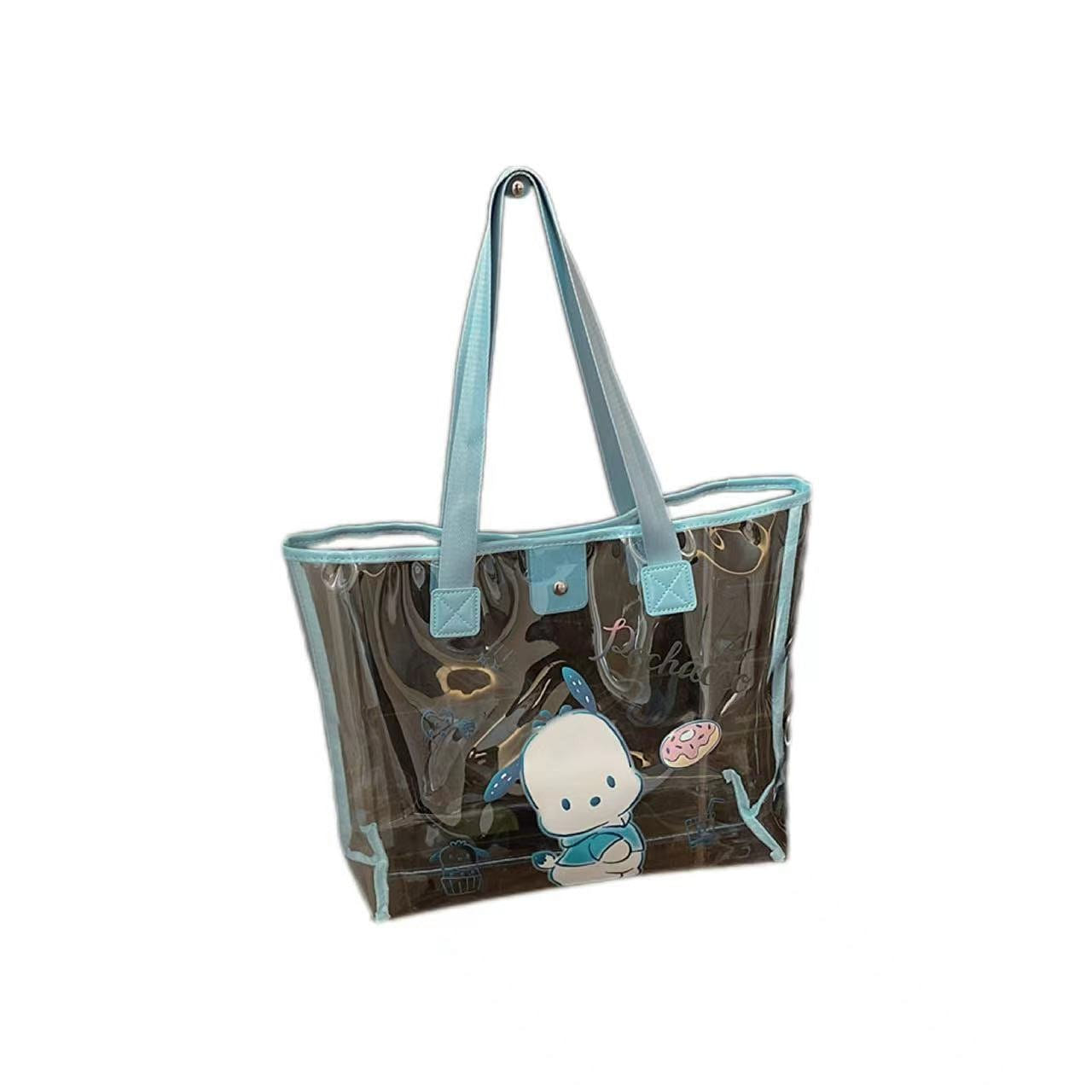 Sanrio Waterproof Oversized Shoulder Beach Bag – Pochacco1 Piece 1 each
