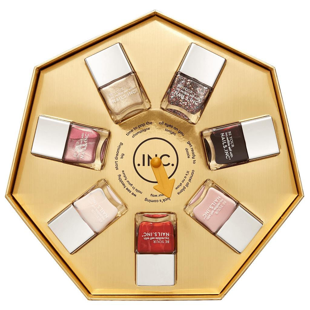 Nails Inc – 7 Piece Your Fortune Collection & Gift Box (7 x 14ml)