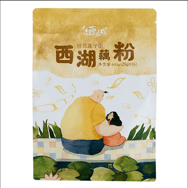 杭州桂花莲子西湖藕粉400克*1包 400 克