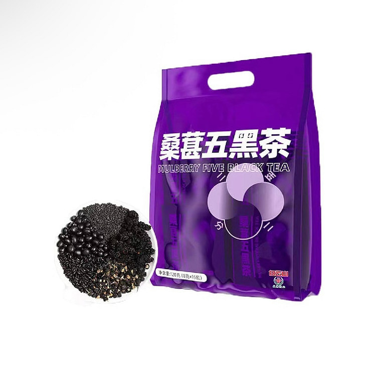 Mulberry Five Black Tea, 8g*15 bags 120 g