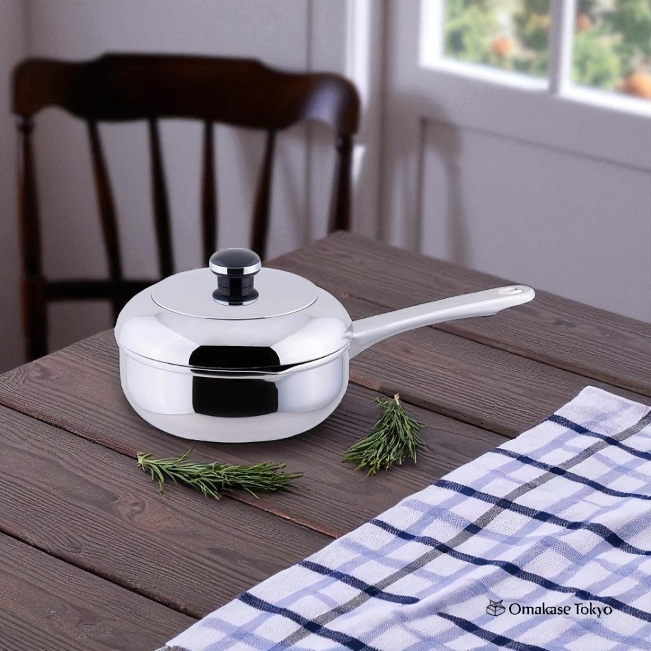 Jutoku Tempura Single-Handle Pot 18cm 939 g