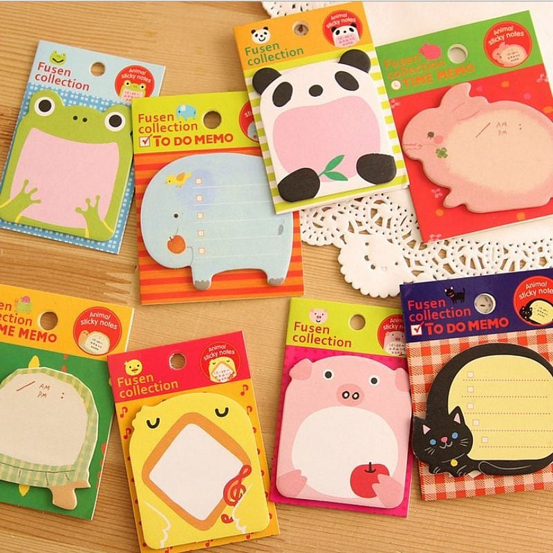 Notes Portable Tearable Notepad Random 1Pc 1 each