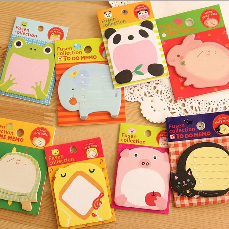Notes Portable Tearable Notepad Random 1Pc 1 each