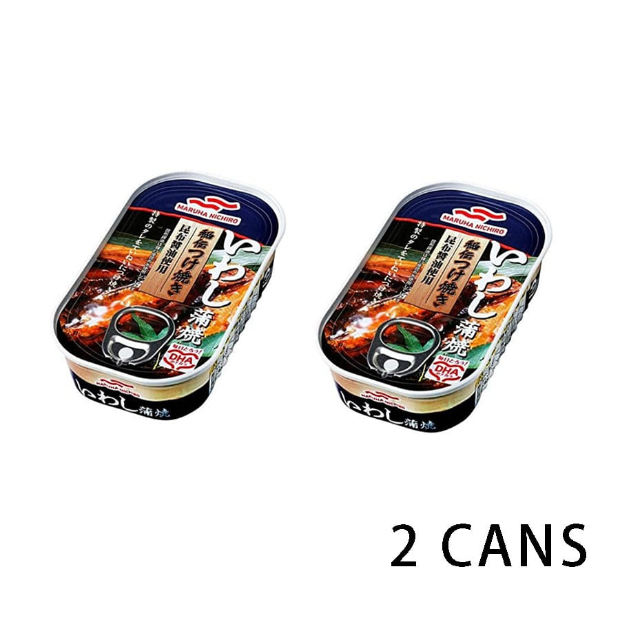 MARUHA NICHIRO Grilled Sardines Can 100g* 2 can