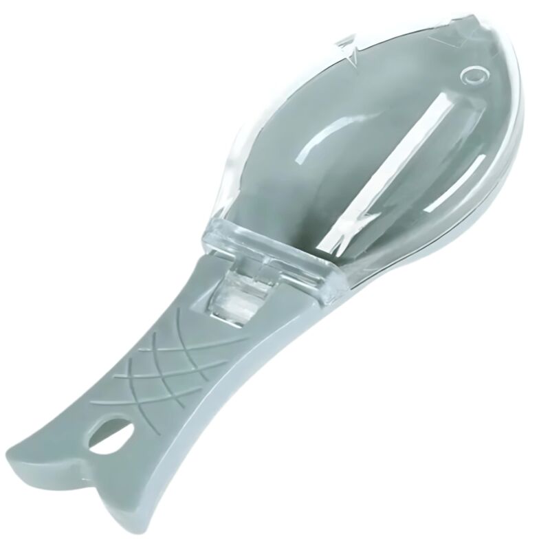 Stainless Steel Fish Scale Remover with Cover 1 each