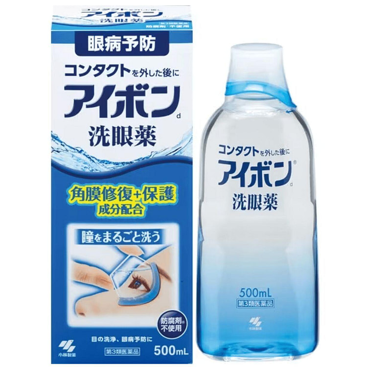 【日本直邮】KOBAYASHI EYEBON洗眼液 500 毫升