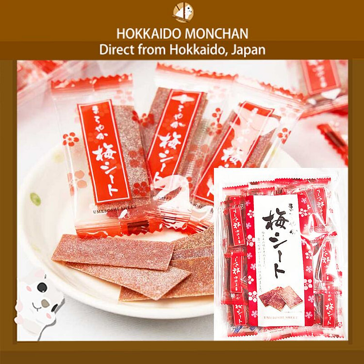 日本梅片 140g｜獨立包裝梅乾片，酸甜開胃的休閒