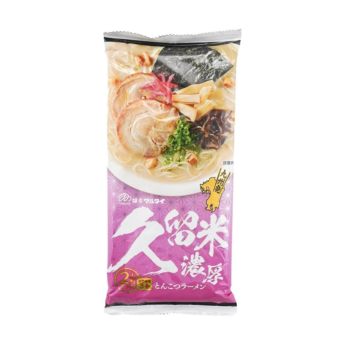 MARUTAI Kurume Japanese Tonkotsu Flavor Ramen 194 g