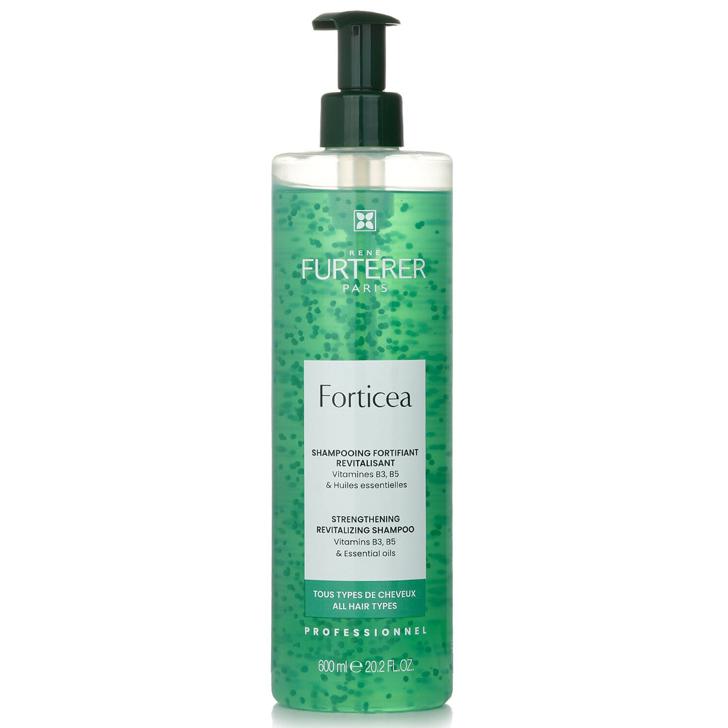 Rene Furterer Little Green Beads Strength and Shine Shampoo – Suitable for all hair types 600ml/20.2oz 600 ml