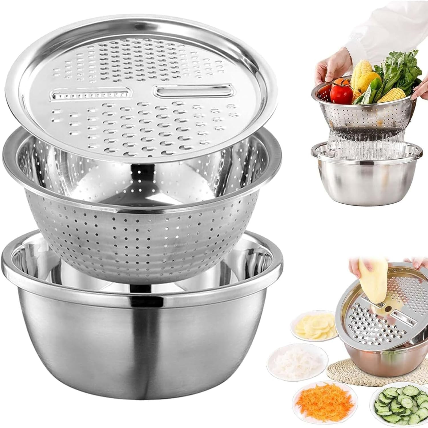 Multifunctional Stainless Steel Basin 1 개