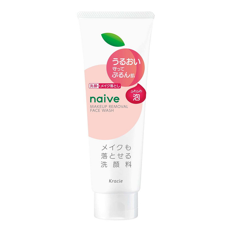 Naive Facial Cleanser Foam Moist 180g 1 count