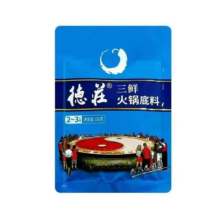 Dezhuang Sanxian Qingtang Hot Pot Ingredients1bag 150 g