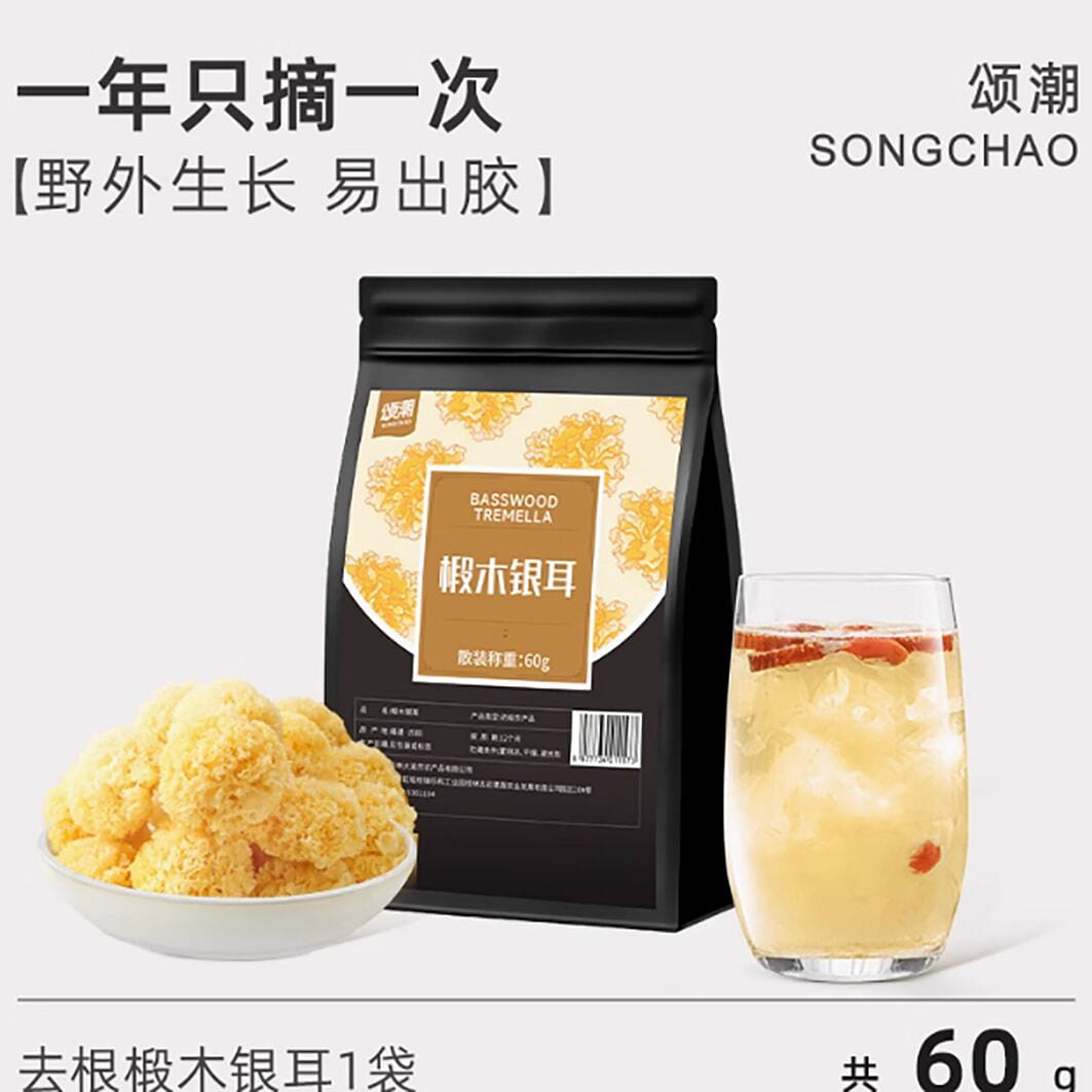 Basswood Tremella dry goods not super-grade wild g 60 g