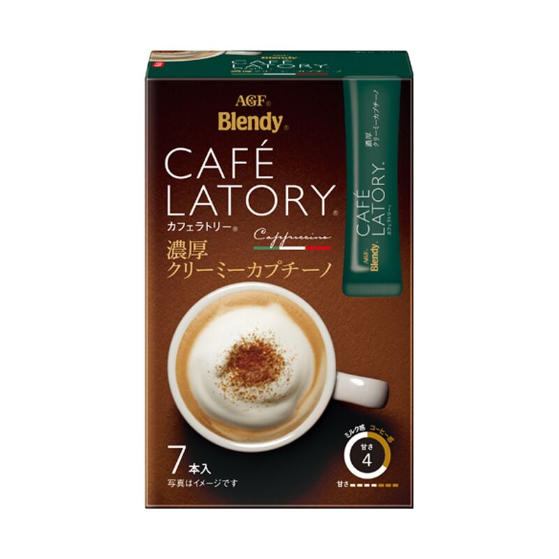 カフェラトリー AGF cafe latory カプチーノ 7本入り - Weee!