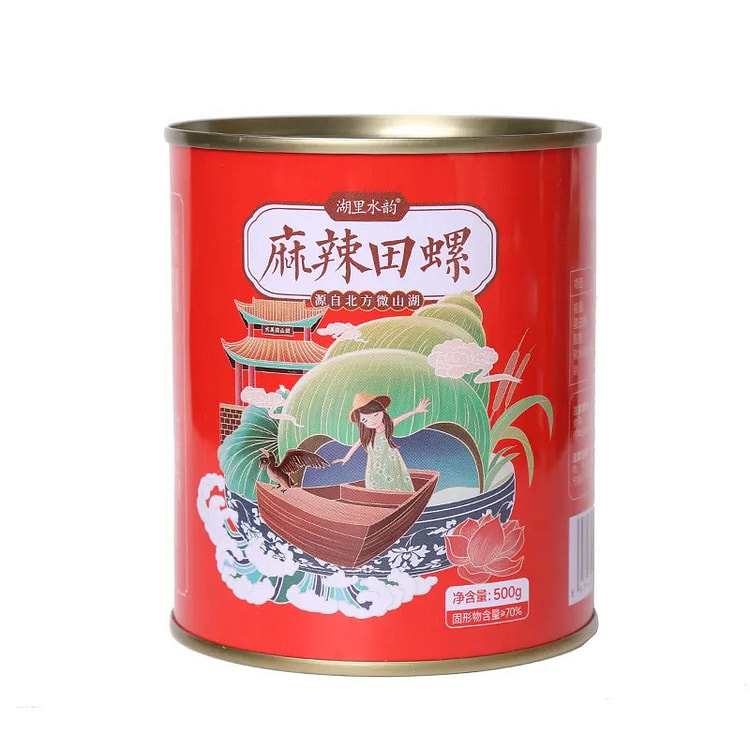 Hulishuiyun Spicy River Snails, 500g*1 500 g